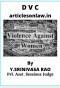 PROTECTION OF WOMEN FROM DOMESTIC VIOLENCE ACT, 2005 – (DVC) – QUICK VIEW